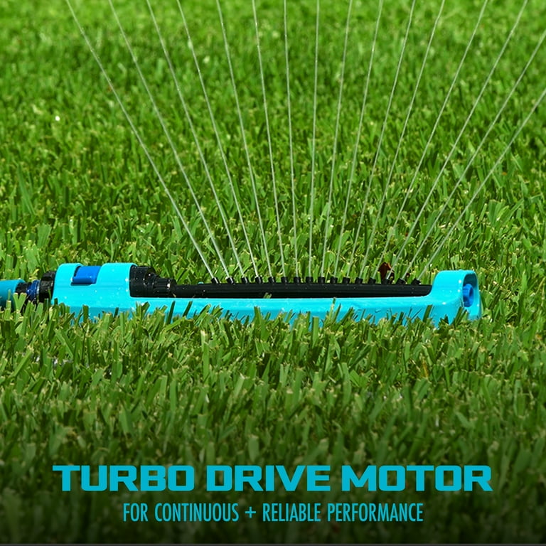 Aqua Joe Lawn Indestructible Oscillating Sprinkler, Heavy