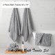 thumbnail image 3 of Set de Toallas de Baño Oliven Cabana a Rayas Gris 4 Piezas, 3 of 6