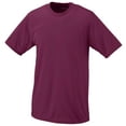 thumbnail image 1 of Augusta 791A Youth Wicking T-Shirt, Maroon, Medium, 1 of 1