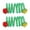 Green, variant on T-HOTLYST 2Pcs Interactive Colorful Plush Ball Spring Coils Cats Toy Encouraging Playfulness and Exploration for Energetics Kitten