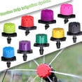 thumbnail image 2 of 12 Colors of Adjustable 8-Holes Drippers Garden Irrigation Spinkler Nozzle Balcony Greenhouse Watering Emitters Automatic Tool400 PCS He Qiyong unisex, 2 of 2