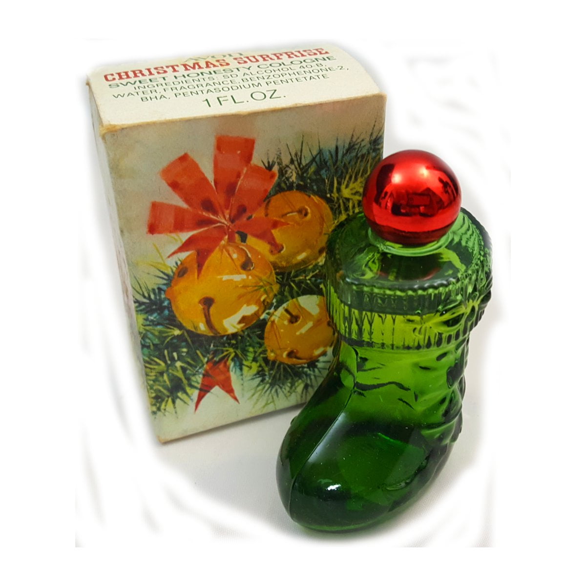 Details about   AVON Christmas Candle Sweet Honesty Cologne 1 fl oz 