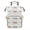 Beaver1628BH, variant on Vintage Wood Roam Beaver Diaper Backpack for Boys, Large Capacity Diaper Bags for Girls, Retro Stamp Graphic Beaver Mummy Bag with Insulated Pockets