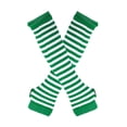 thumbnail image 3 of SAYOO Traje de guantes de medias para mujeres, calcetines rayados a través de la rodilla + guantes sin dedos SAYOO  moda, 3 of 6