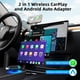 thumbnail image 2 of Scienceny Y conexión inalámbrica del adaptador automático de Android con luz ambiental multicolor de bajo retardo Paneles de instrumentos para automóviles, 2 of 6
