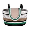 thumbnail image 1 of koolsoo Bike Basket Bike Decoration Front Basket for Shopping Riding Camping Green, 1 of 9