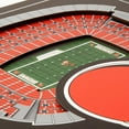 thumbnail image 2 of YouTheFan NFL Cleveland Browns Stadium Series 3D Wall Art, 2 of 4