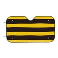 thumbnail image 7 of Daiia Bee Stripe Windshield Sun Shade for Car SUV Truck (Medium ), Car Sun Shade Windshield, Car Shades for Front Windows, Sunshade for Car Windshield, 7 of 7