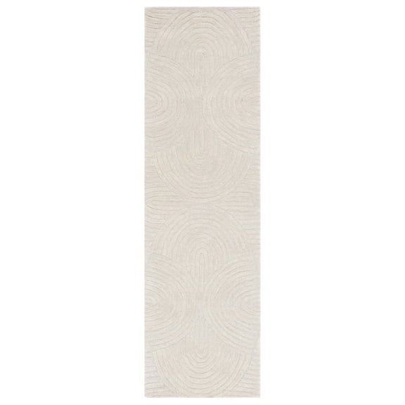 SAFAVIEH Chatham Benedict Geometric Runner Rug, Grey, 2'3" x 8'
