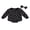 Black, variant on LMLYSoH Baby Girls 2Pcs Halloween Outfits Long Sleeve Skeleton Print Romper with Bow Headband Set Newborn Clothes