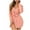 Pink, variant on Tnhcen Women's 3-Piece Waffle Robe Sleep Set: Sleeveless Top Shorts   Kimono - Solid Loungewear S-XL