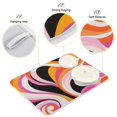 thumbnail image 4 of Yayeee Dish Drying Mat for Kitchen Counter Ultra Absorbent Easy Clean Pad 18x16", Swirling Circles, 4 of 7
