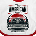 thumbnail image 4 of Inktastic American Muscle Car Boys or Girls Baby Bib, 4 of 4