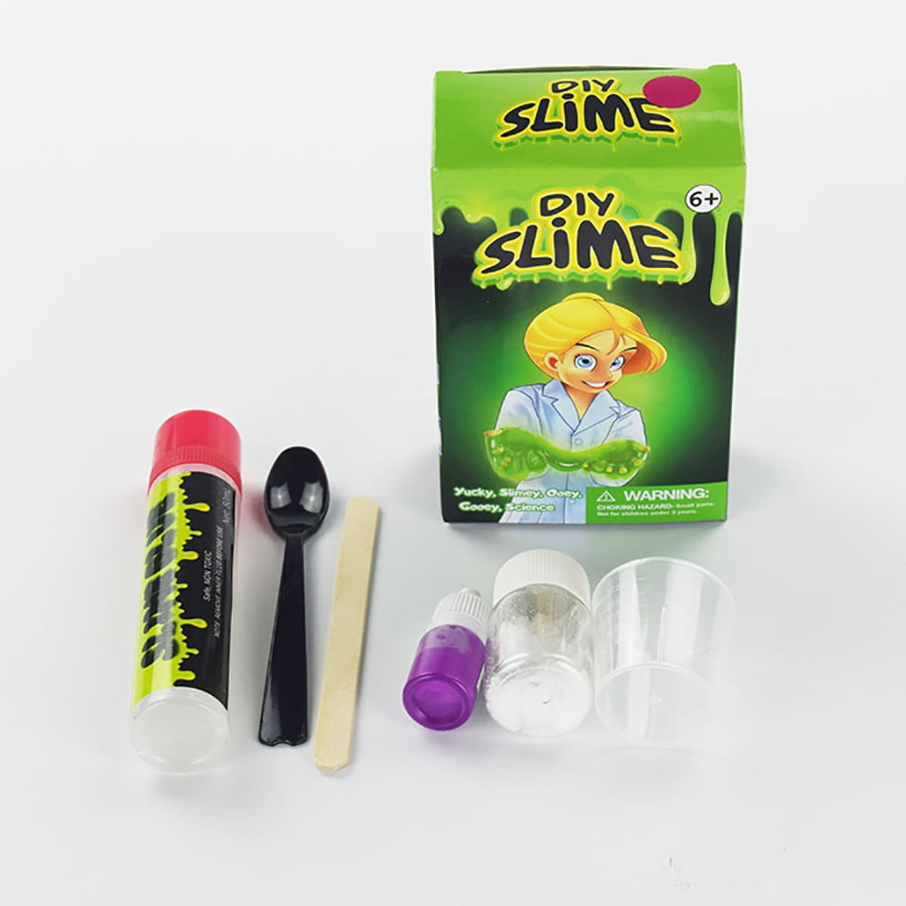 DIY Slime Kit Make Your Own Slime Kids Snot Slime Gloop Sensory Play Science Toy 