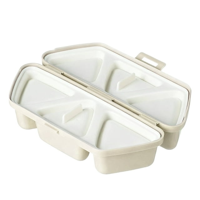 Six In One Triangle Rice And Vegetable Roll Making Fast And Easy To Store Carry And Clean Can Be As Seaweed Rice And Vegetable Roll Container Cookie Jar Snack Stack Ice Container Pasta Storage