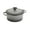 Gray, variant on Smith & Clark 3-Quart Enameled Cast Iron Dutch Oven Round Pot with Lid, Red
