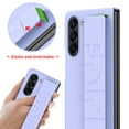 thumbnail image 2 of Business Cover Case for Samsung Galaxy Z Fold 5 5G, Hand Strap Wristband Anti-Scratch Drop Protection Slim Hard PC Folding Phone Protective Case for Samsung Galaxy Z Fold 5, White, 2 of 9
