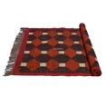 thumbnail image 4 of Timeless Elegance Handwoven Vintage Kilim Wool and Jute Rectangle Carpet for Living Room and Hallway Enhance Your Home's Warmth and Style , 5x8 ft, 4 of 5