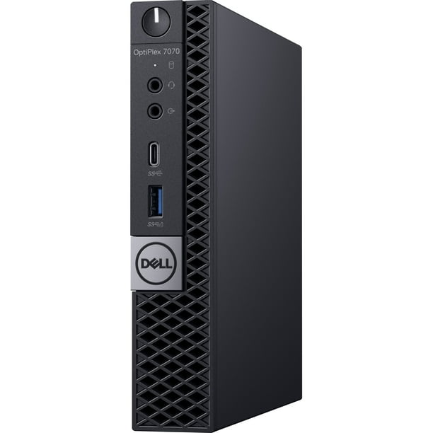 Dell OptiPlex 7070 Desktop Computer - Intel Core i7-9700T - 16GB RAM - 256GB SSD - Micro PC