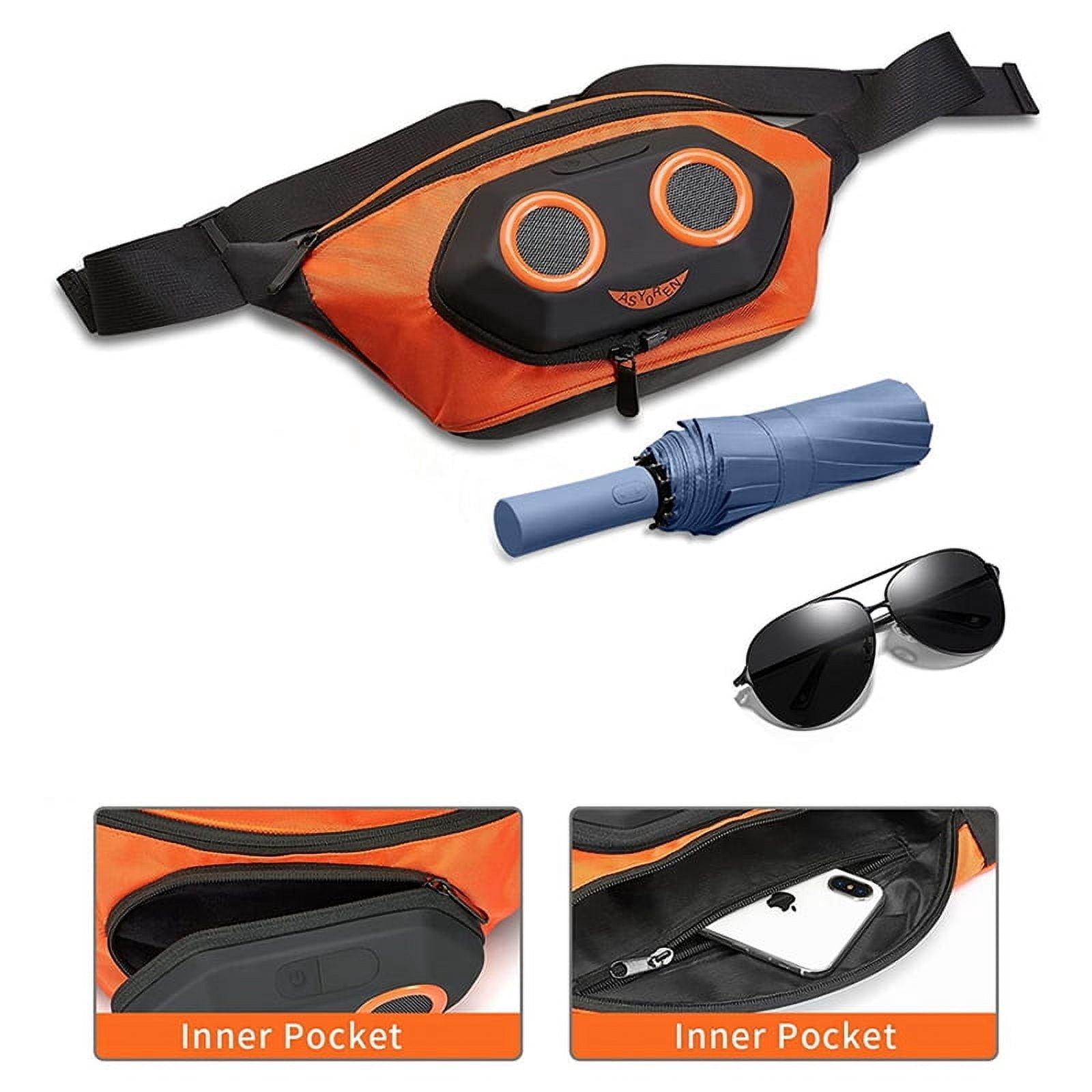 Portable Bicycle Speaker Fanny Pack Bluetooth Sound Audio Sports Waterproof Outdoor Running Climbing Sports Speaker,A