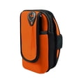 thumbnail image 3 of ejercicio Al Brazalete Teléfono Bolsa Gimnasio Llaves Titular Naranja Cola Bolsa de poliéster, 3 of 6