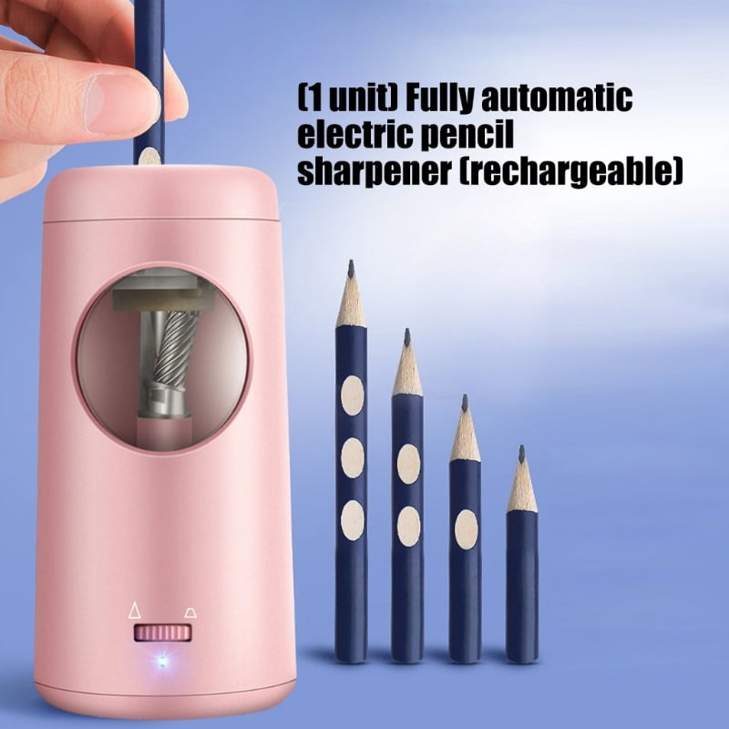 Electric Pencil Sharpener Battery Powered Pencil Sharpener Thickness Adjustable