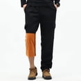 thumbnail image 7 of DPTALR Men's Hiking Pants Fleece Lined Winter Work Cargo Pants Oversized Men Thermal Outdoor Training Warm Black Big and Tall Men XXXL, 7 of 7