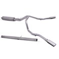 thumbnail image 1 of Gibson Exhaust Exhaust System Kit 65712 Exhaust System Kit Cat Back System; Stainless Steel; With Muffler; 3 Inch To 2-1/2 Inch Pipe Diameter; Single Exhaust With Dual Exit; Split Side Exit, 1 of 5