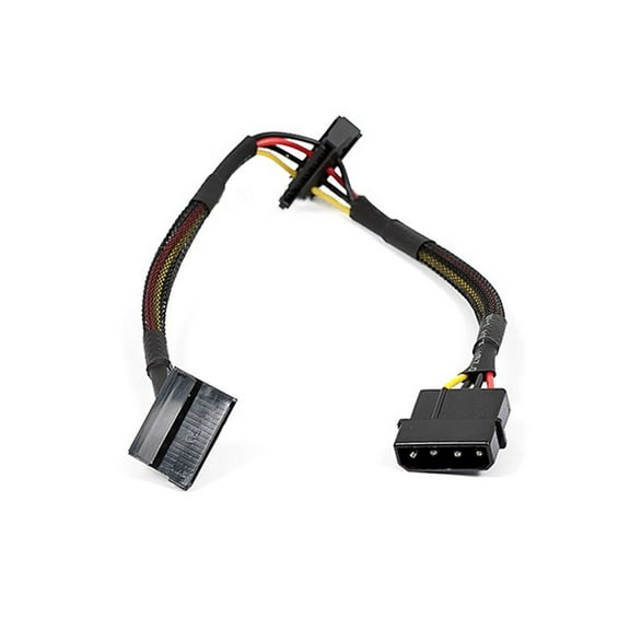 Monoprice 1' 4 Pin Male to 15 Pin Female SATA Power Cable 108793