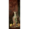 thumbnail image 3 of Unknown 9x18 Black Modern Framed Museum Art Print Titled - Oriental Vase Panel II, 3 of 5