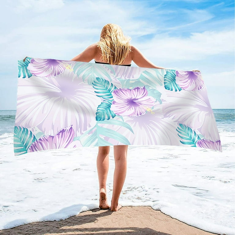 Make an Extra Large Beach Blanket from Towels
