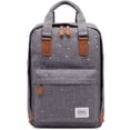 thumbnail image 1 of KAUKKO Stylish Oxford Fabric Backpack Travel Rucksack lightweight Hiking Bag Satchel, 1 of 5