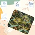 thumbnail image 3 of Map Section Square Desk Mat Mousepad, 8.3x9.8 Inch Non-Slip Rubber Bottom, Printed Gaming Mousepad for Office and Gaming, 3 of 6