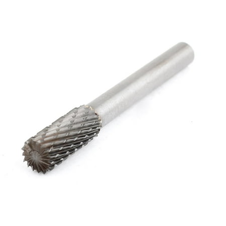 Carbide Bur Cylinder Shape Radius - Unique Bargains Double Cut Cylinder Shape Radius Carbide Rotary File 5/16