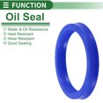 thumbnail image 3 of Sellos de Aceite Universales Labio UN de Bargains Únicos 48x58x8mm Alta Presión TPU Azul 5 Pcs, 3 of 7