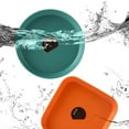 thumbnail image 6 of JANDEL 3 Pack of Plastic Serving Trays, 6" Rectangular Circle Disposable Party Platters and Trays, Small Dish Pickle Dish Plastic Snack Cake Dish Dining Table Garbage Storage Tray, 6 of 7