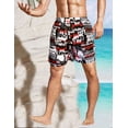 thumbnail image 3 of Traje De Baño Hombre Short Impermeable Bermuda Secado Rápido, 3 of 3