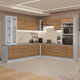 thumbnail image 2 of Cocina Integral Completa Armario de Vidrio Madesa Glamy BM 2, 2 of 5
