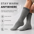 thumbnail image 7 of Yacht & Smith 60 Pair Pack Bulk Merino Wool Thermal Boot Socks, Cold Resistant Camping Socks (60 PAIR MENS), 7 of 7