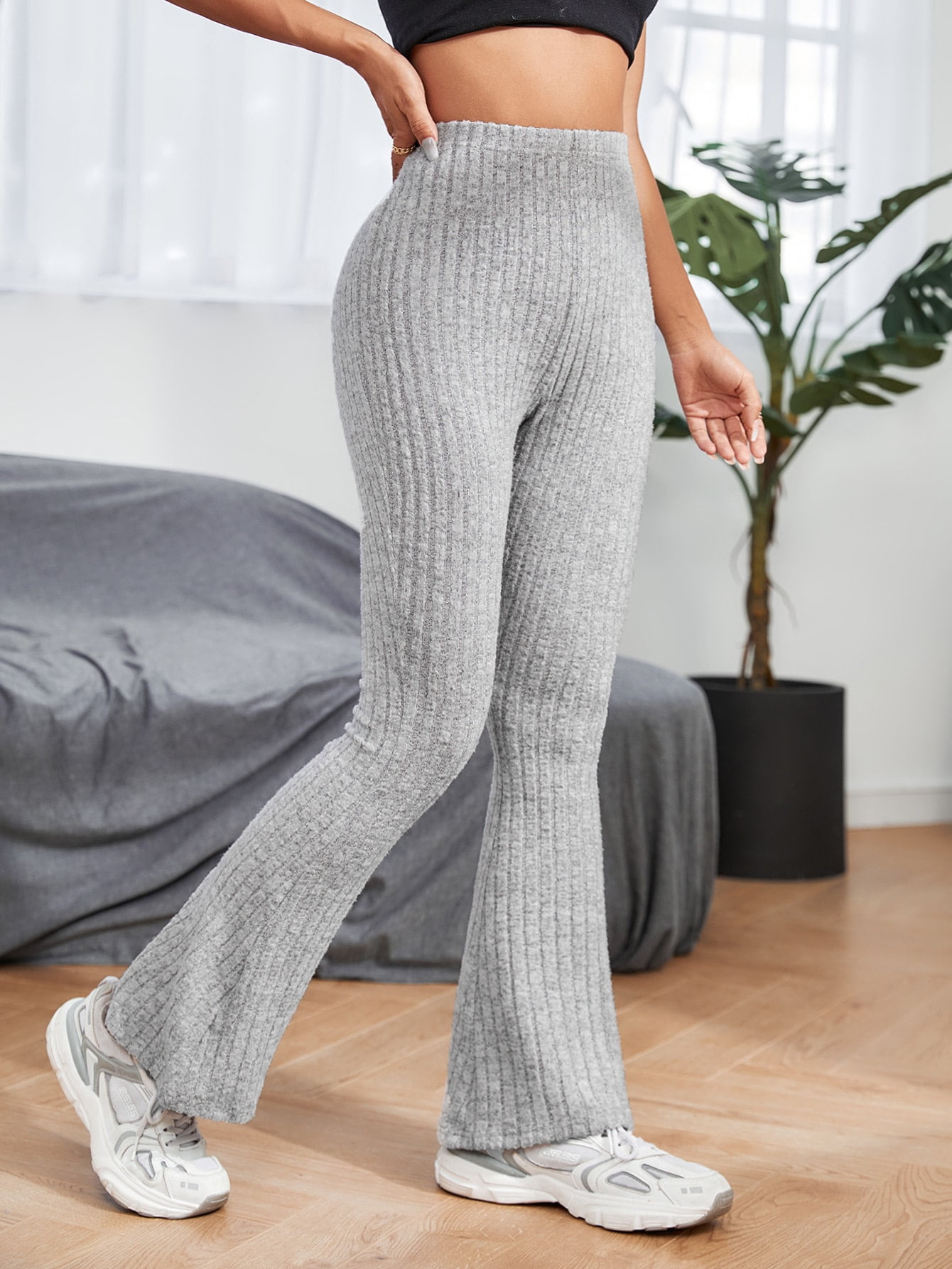 High Waist Flare Leg Pants 2022 Petite 