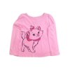 Disney Aristocats Infant Toddler Girls Pink Sparkly Marie Tee Shirt T-Shirt 12M