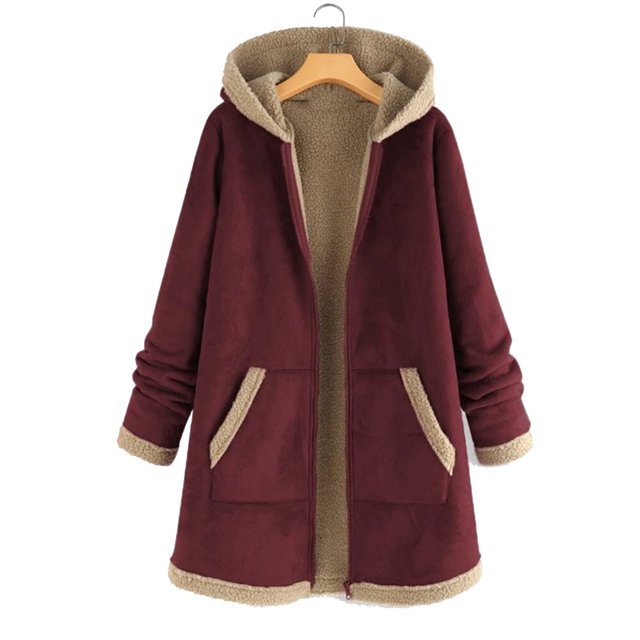 Camiseta de manga larga para mujer a la moda, blusa con estampado de invierno, abrigo con bolsillo y capucha, Tops Fridja po3537