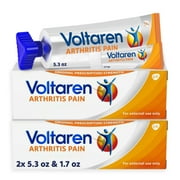 New Easy Open Cap - Voltaren Arthritis Pain Gel for Powerful Topical Arthritis Pain Relief - Two 150 G Tubes and One 50 G Tube