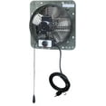 thumbnail image 2 of Iliving 10 inch Shutter Exhaust Attic Garage Grow Fan, Ventilation fan with 3 Speed Thermostat 6 Foot Long 3 Plugs Cord, 2 of 3