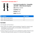 thumbnail image 2 of Front Strut Assembly Set - Compatible with 2005 - 2006 Chevy Equinox, 2 of 2