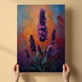 thumbnail image 3 of Lavender Flower Canvas Wall Art 8x12 inches - Elegant Botanical Cottagecore Lavender Flower Watercolor Canvas Wall Art for Bedroom, 3 of 5