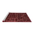 thumbnail image 2 of Ahgly Company Machine Washable Indoor Rectangle Abstract Red Modern Area Rugs, 8' x 12', 2 of 4