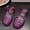 Purple, variant on Zecgelong Kids Girl Jelly Sandals Girls Closed Toe Princess Summer Dress Shoes Beach Flat Sandals Toddler girls athletic shoes Size 2.5-3 Years