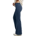 thumbnail image 3 of Pantalones Hanes Comfortblend Originals Jersey con pierna acampanada para mujer, 3 of 5