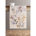 thumbnail image 4 of Maison d' Hermine Equinoxe 100% Cotton Table Runner for Party | Dinner | Holidays | Kitchen | Thanksgiving/Christmas | Home [Beige, Double Layer (14.5 Inch by 108 Inch)], 4 of 5